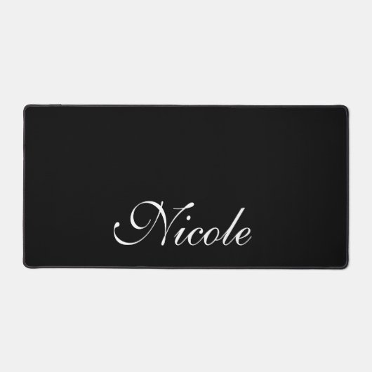 Nom Customisé noir et blanc (Recto)