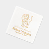 Nom Date de la fête d'anniversaire Lion Debout (Gauche)