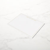 Nom de base professionnel Carte de note de bas de (Rotation)