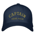 Nom de bateau personnalisé Capitaine Casquette