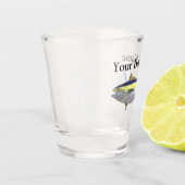 Nom de bateau personnalisé Verre de tir (Gauche)