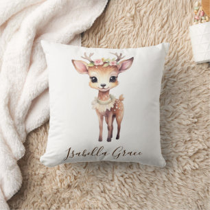 Nom de bébé personnalisé jetez oreiller