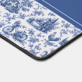 Nom de branche de rose de toile française bleue de (Coin)