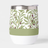 Nom de branche d'olivier Monogramme Vert sauge (Gauche)