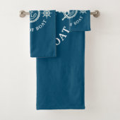 Nom de capitaine/bateau nautique personnalisé modi (En situation)