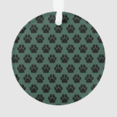 Nom de chat vert chasseur Photo Script Empreinte d (dos)