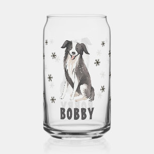 Nom de chien Flocons de neige Border Collie Mignon