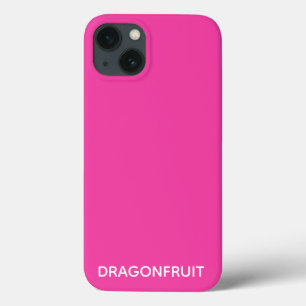 Nom de couleur rose Dragonfruit Coque-Mate coque i