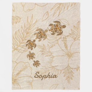 Nom de couverture personnalisé Sea Turtle Hawaii