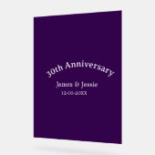 nom de date d'anniversaire de mariage 30 ans simpl (Angle)
