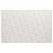 Nom de Delilah monogrammé et tissu de lettre D (Fat Quarter)