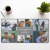 Nom de famille 8 Photo Collage Gris