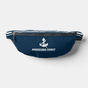 Nom de famille Custom Capitaine Bateau Ancre nauti