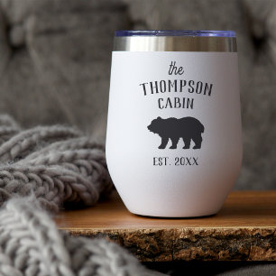 Nom de famille personnalisé de l'ours rustique