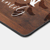 Nom de famille personnalisé Mat de bureau (Coin)