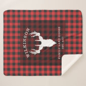 Nom de famille Red Buffalo Lumber Plaid Lake (Devant (Horizontal))