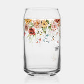 Nom de famille sur Red Gold Peonies Floral Drop (Droite)