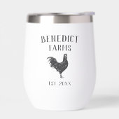 Nom de ferme personnalisé du poulet rustique (Gauche)