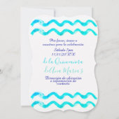 Nom de galaxie Invitation tie-dye Supernova Sunbur (Dos)