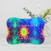 Nom de galaxie Invitation tie-dye Supernova Sunbur (Debout devant)