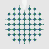 NOM De Golfeur Moderne Boules de Golf Bleu Vert Am (dos)