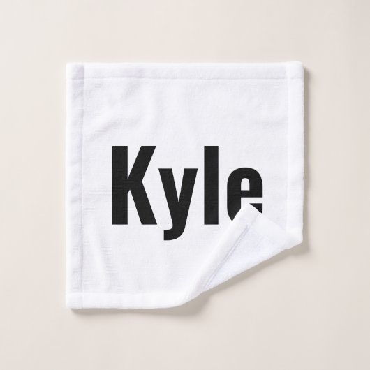 Nom de Kyle Mens, (Gant de toilette)