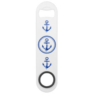 Nom de la Ancre de navigation et du bateau bleu ma
