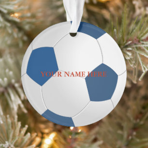 Nom de la balle de football personnalisée Noël