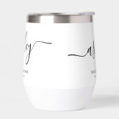 Nom de la calligraphie de script de la servante d' (Gauche)