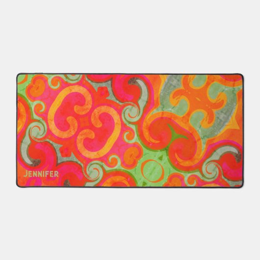 Nom de la conception du Boho Abstrait rétro (Recto)