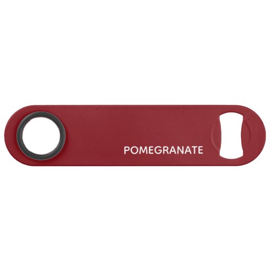 Nom de la couleur rouge de la grenade (Devant (Horizontal))