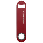 Nom de la couleur rouge de la grenade (Devant)