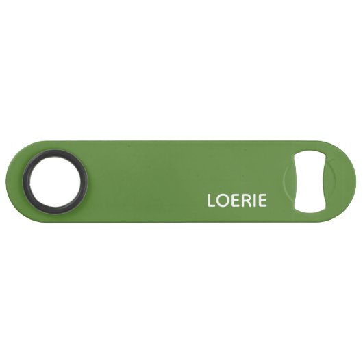 Nom de la couleur verte Loerie (Devant (Horizontal))