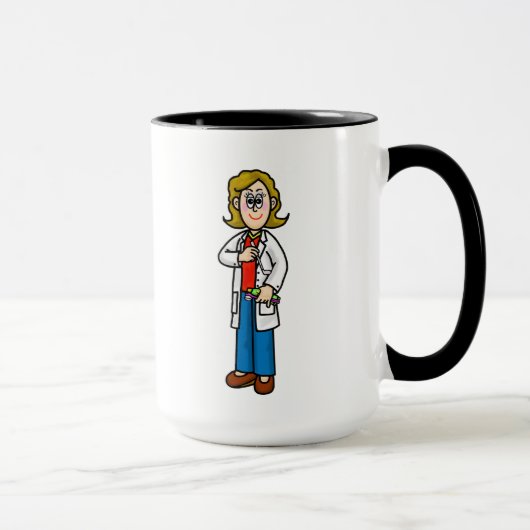Nom de la femme Dentiste Mug (Droite)