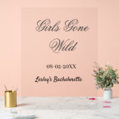 Nom de la fête de bachelorette Girls Gone wild dat (Mariage)