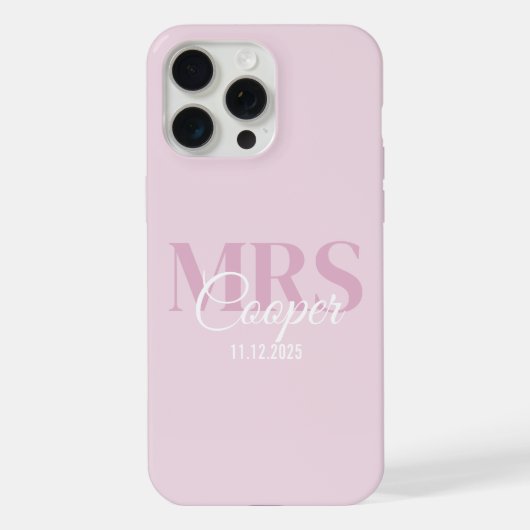 Nom de la mariée avec Mariage Date Crimson clair r (Verso)
