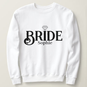 Nom de la mariée personnalisée sweatshirt 2023