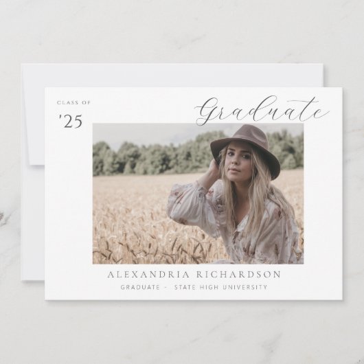 Nom de la méthode de script Faire-part de la gradu (Devant)