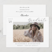 Nom de la méthode de script Faire-part de la gradu (Devant / Derrière)