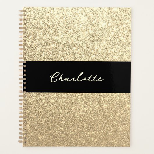 Nom de la Parties scintillant de luxe Sparkle Gold (Devant)