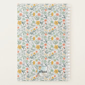 Nom de la Personnaliser Beau motif botanique flora (Dos)