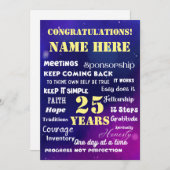 Nom de la Personnaliser/jalon Carte de récupératio (Devant / Derrière)