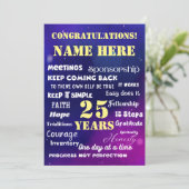 Nom de la Personnaliser/jalon Carte de récupératio (Debout devant)