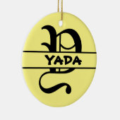 Nom de la Personnaliser Lettre ornement (Droite)