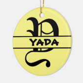 Nom de la Personnaliser Lettre ornement (Gauche)