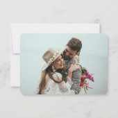 Nom de la photo Script Mariage nouvel amour Merci (Dos)