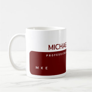 Nom de la profession ou de l'entreprise Mug à café