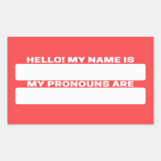 Nom de la salsa rouge et Étiquettes du Pronoun