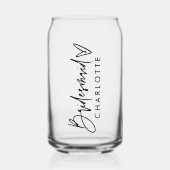 Nom de la servante d'accueil personnalisée Cadeau  (Recto)