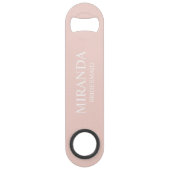 Nom de la servante d'accueil personnalisée classiq (Devant)